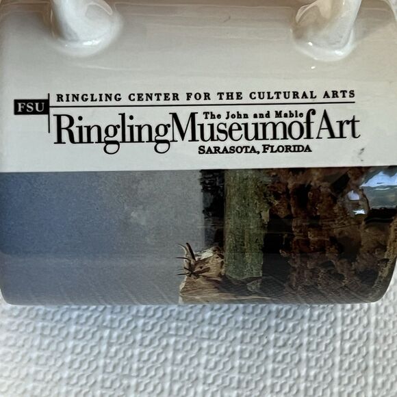 Ringling Museum of Art Ploughing in Nervais Painting Ceramic Mug 16oz - Picture 5 of 10